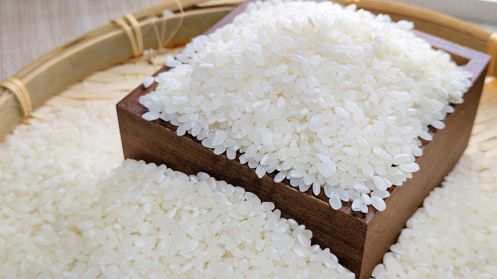 お米の量り売り