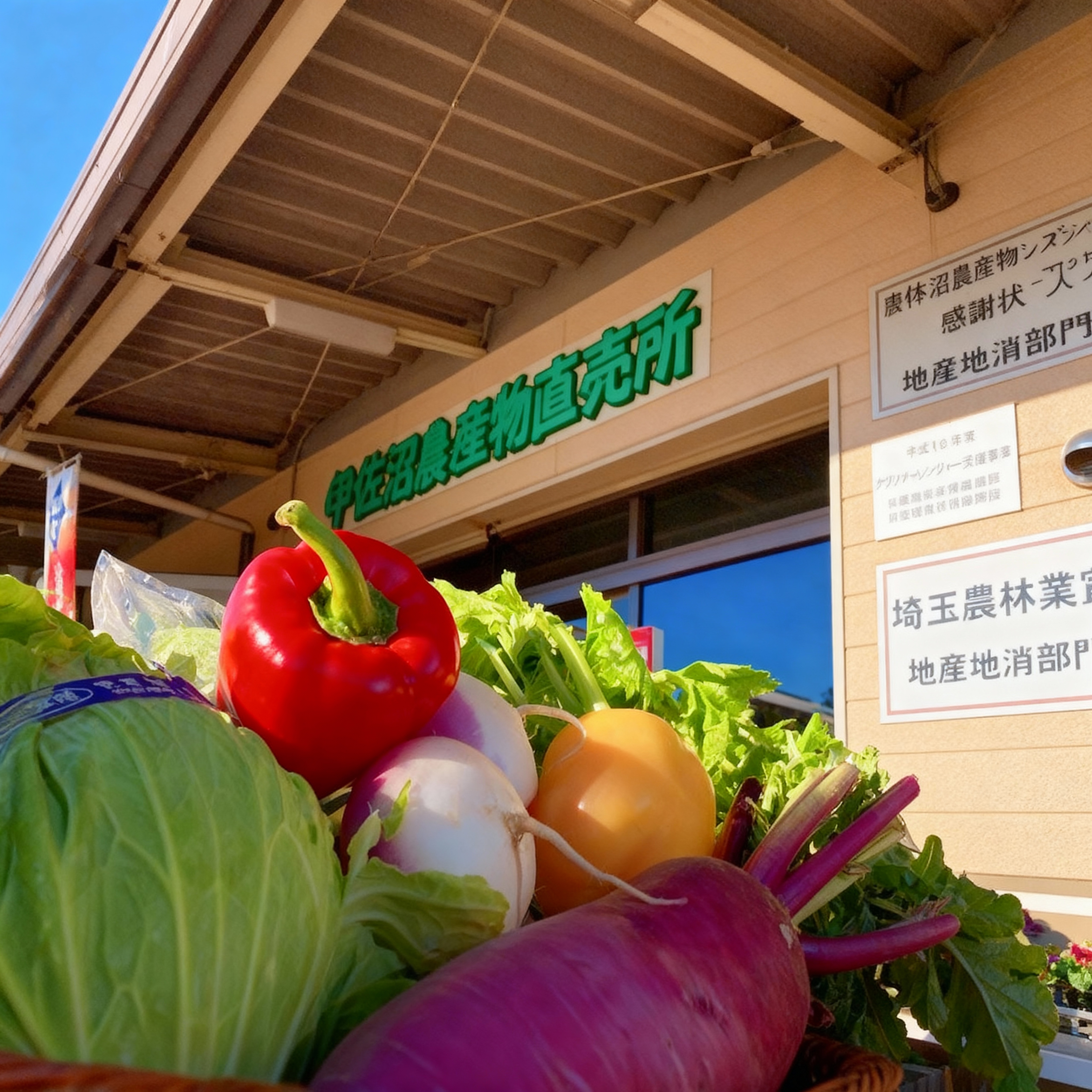 伊佐沼農産物直売所_トップ画像